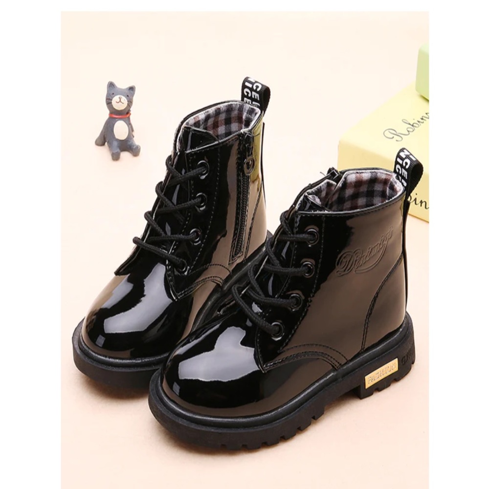 Patent Combat Boots
